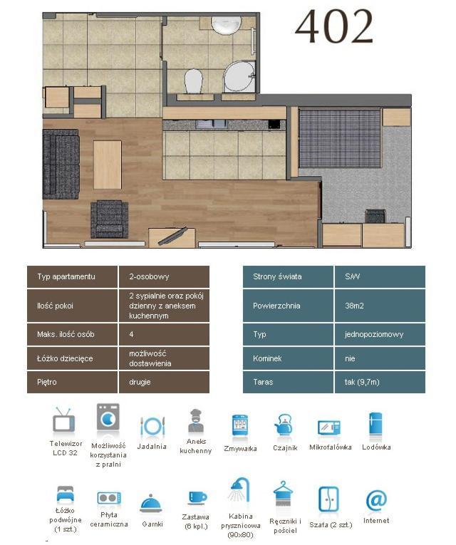 Kaskada Spa & Comfort Willa Jastrzębia Góra Pokój zdjęcie